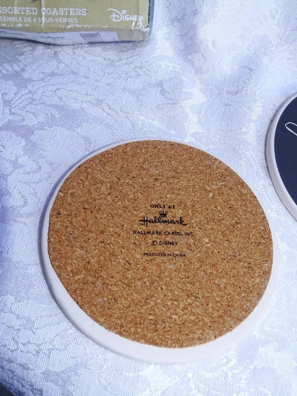 Disney Mickey Through the Years Ceramic Coasters from Hallmark